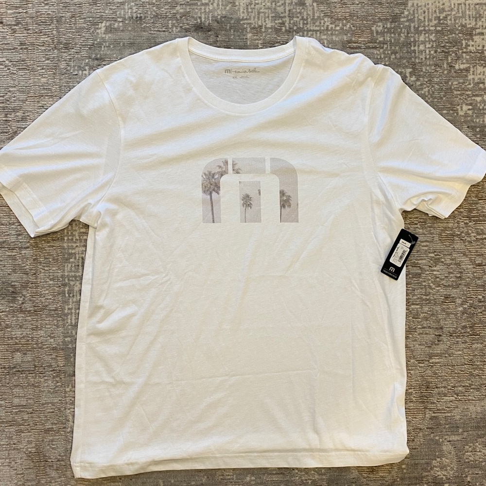 TRAVIS MATHEW LOGO T SHIRT